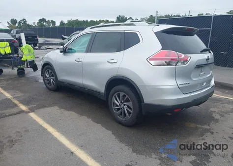 2016 Nissan Rogue Sl из США, поврежденный, VIN 5N1AT2MT9GC766051